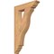 Ekena Millwork Funston Traditional Smooth Bracket, Western Red Cedar, 3 1/2"W x 18"D x 30"H BKT04X18X30FST01SWR - alternate 1